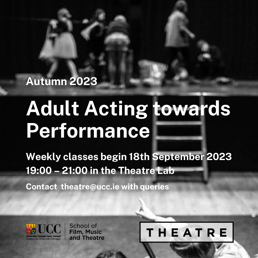 Post announcing Adult Acting toward Performance