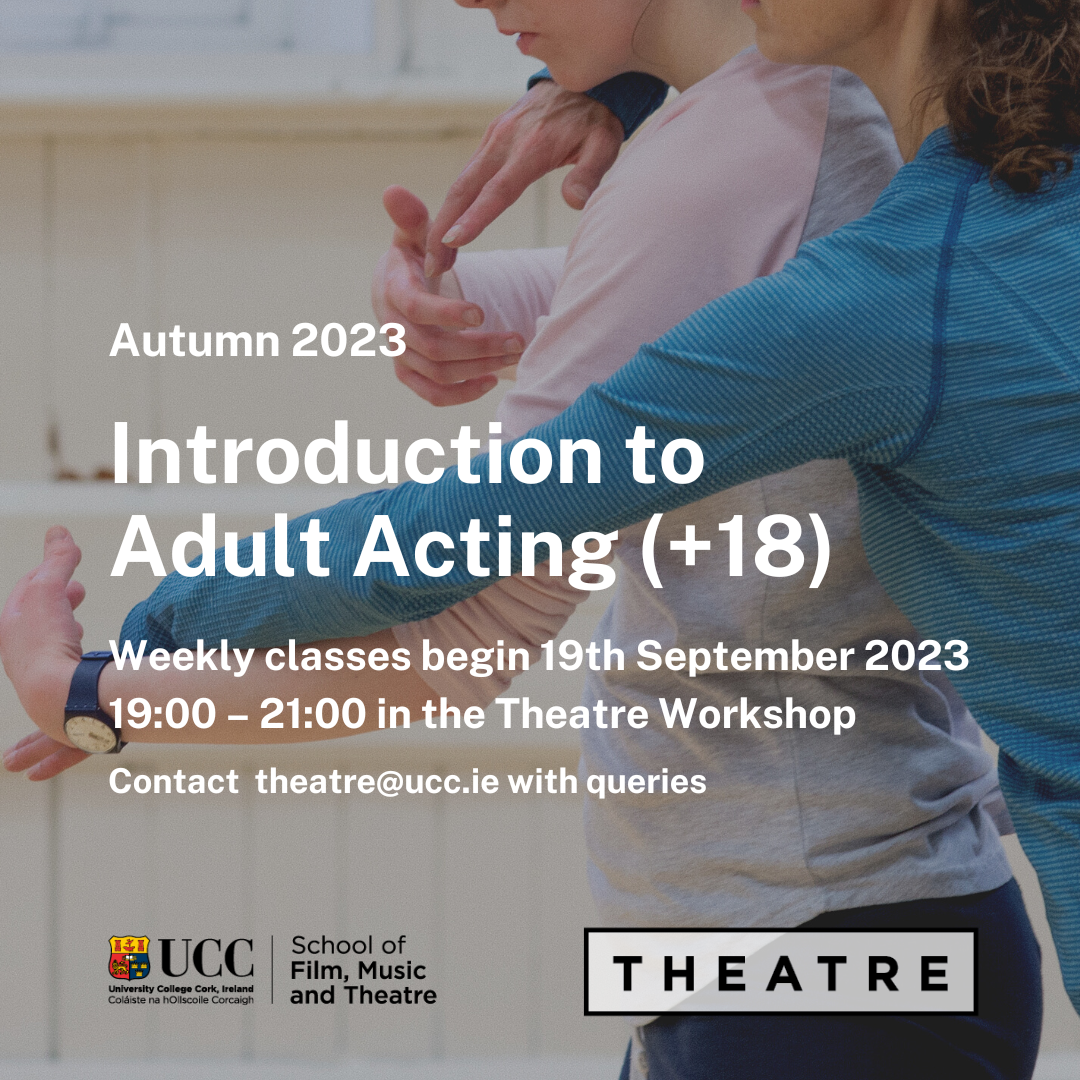 Autumn Intro to Adult Acting Class Open for Registration