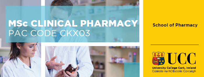 Applications now open for MSc Clinical Pharmacy