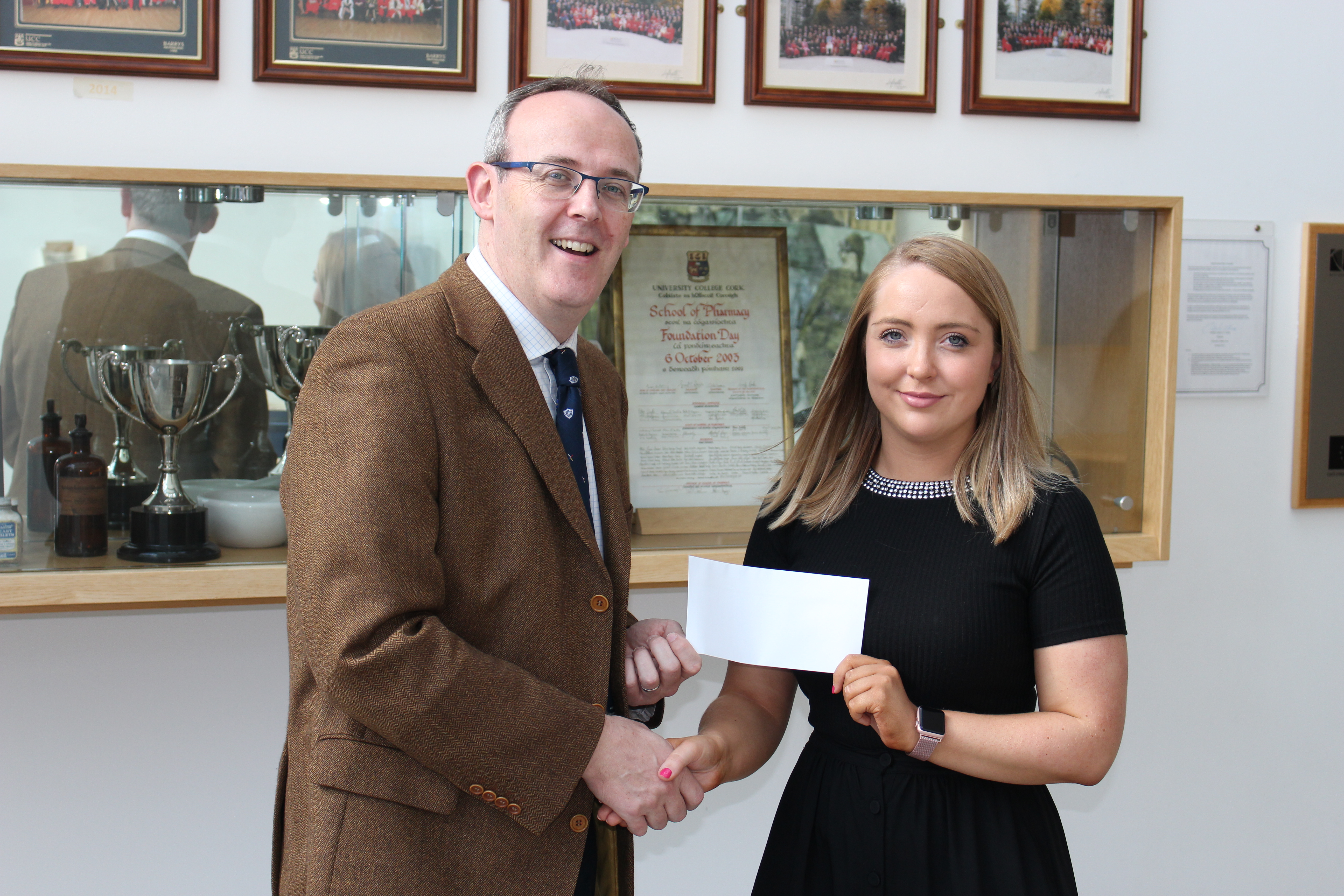 Anna Ni Raghallaigh was awarded one of the Peel Memorial Prizes 2018 for her contribution to student life within the University.