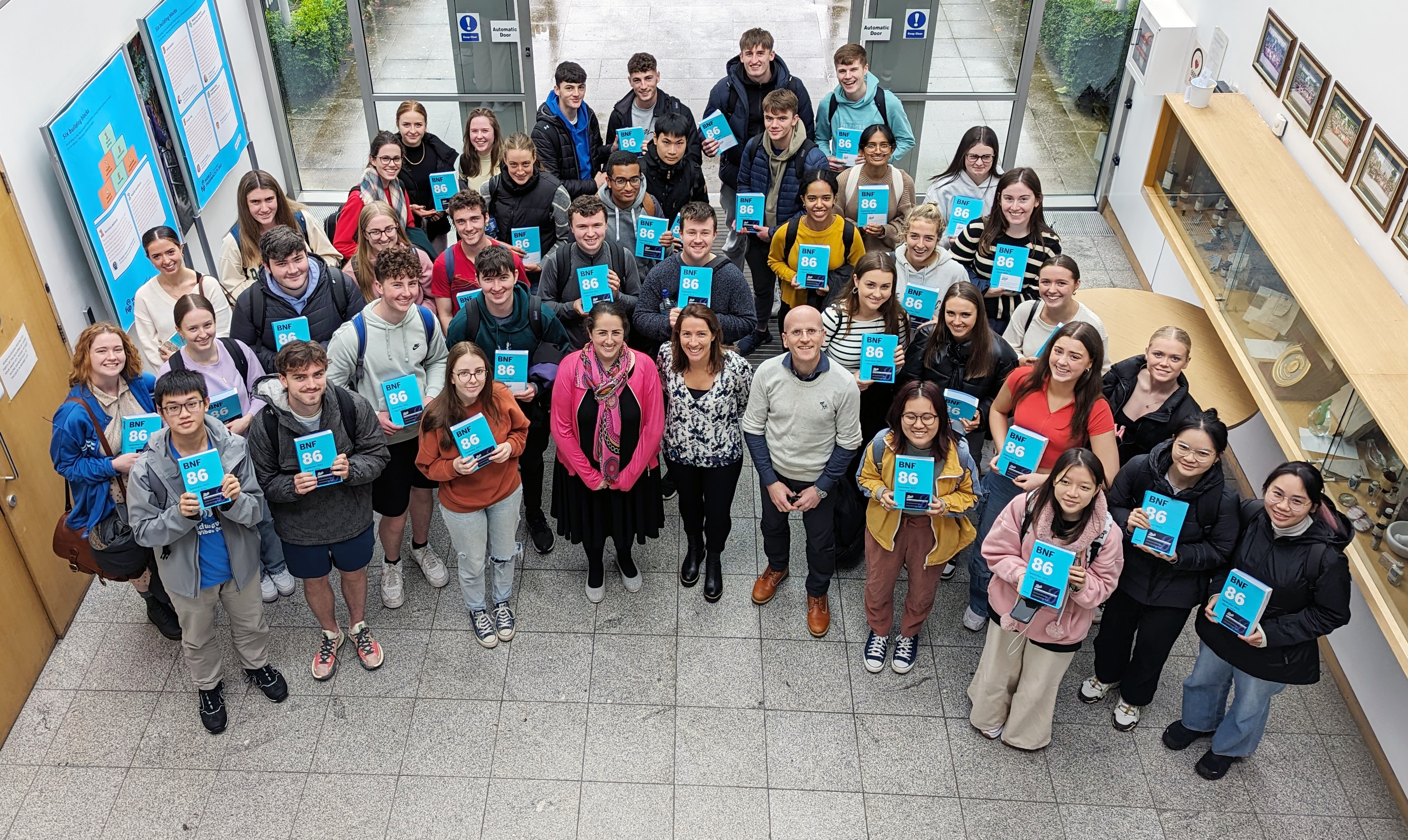First Year Pharmacy Students Presented With Complimentary Copies of the BNF