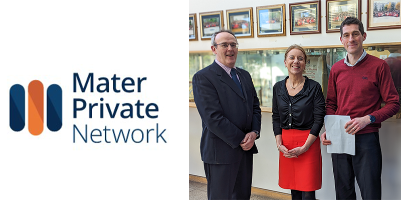 The School of Pharmacy and Mater Private Network Sign Student Placement Agreement