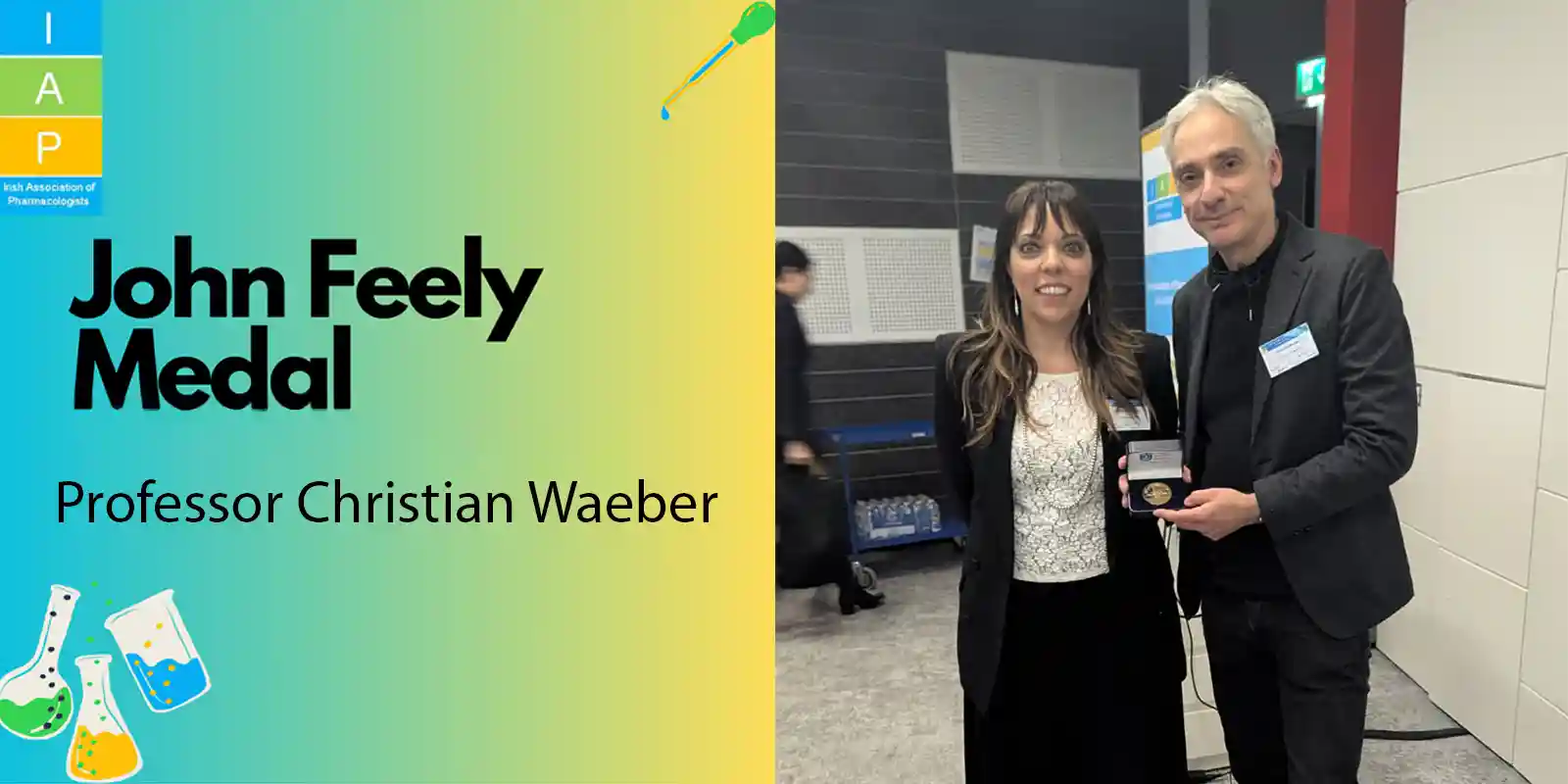 Professor Christian Waeber Honoured with Ireland&rsquo;s Top Pharmacology Research Award