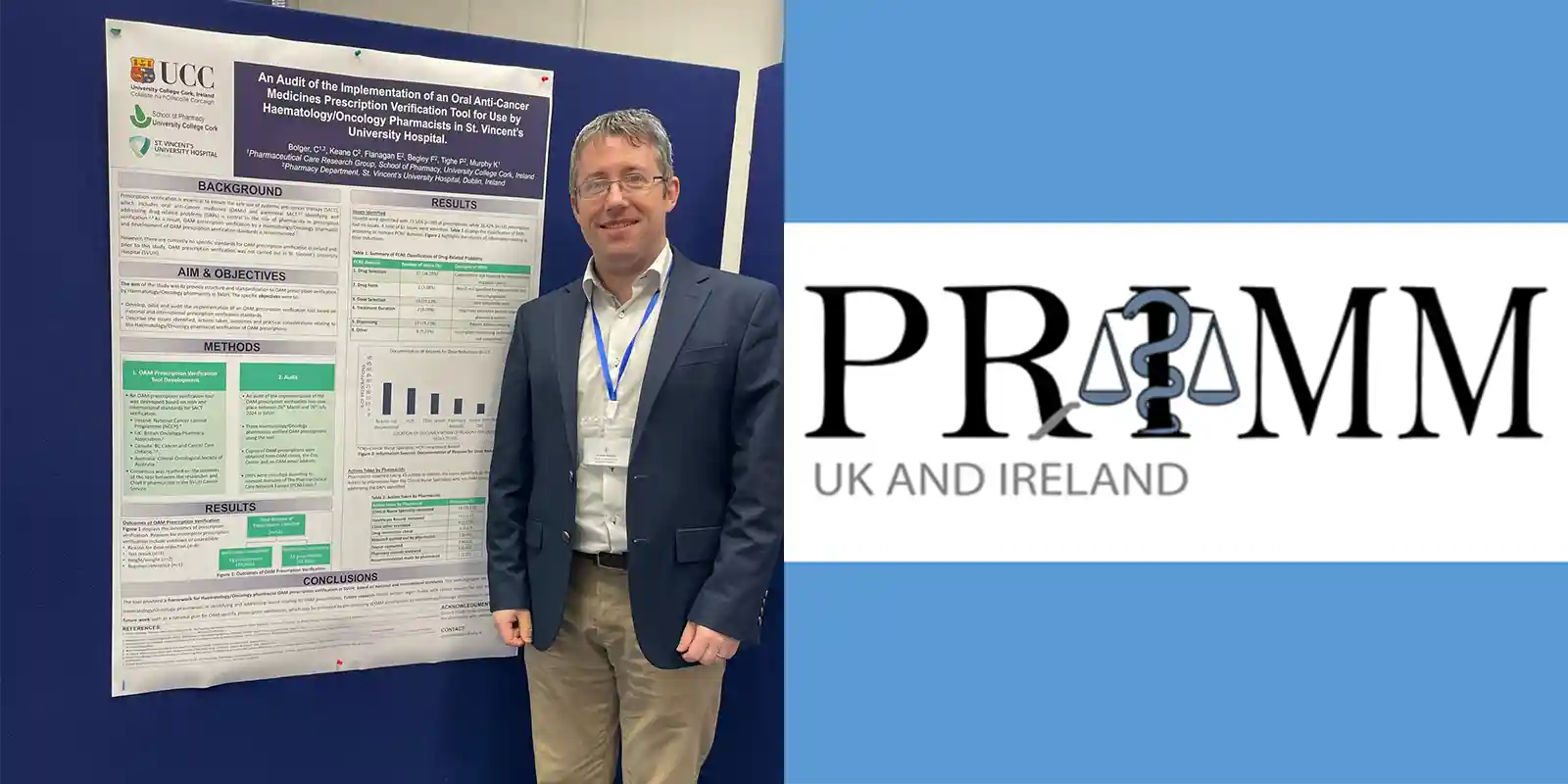 The Research of Caoimhe Bolger, MSc (Clinical Pharmacy) Student, is Presented at the Prescribing and Research in Medicines Management Conference 2025