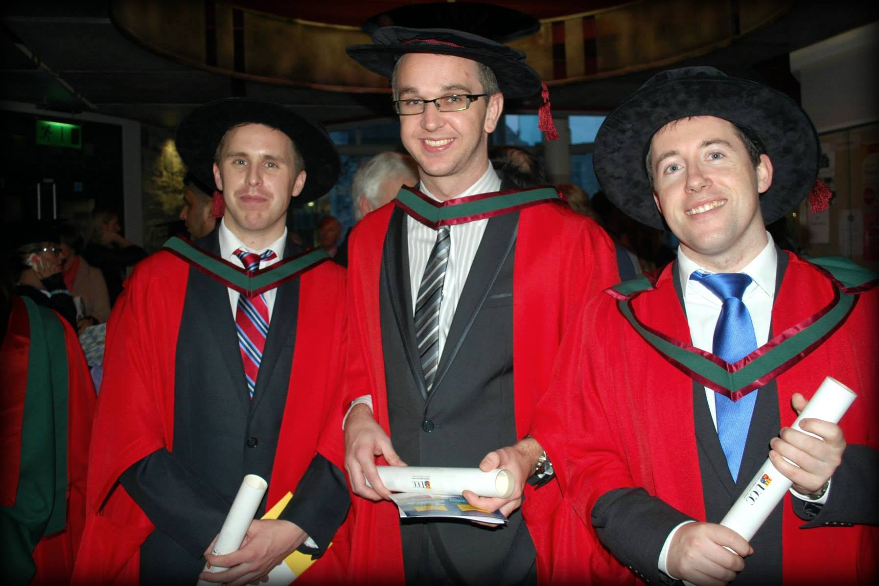 Congratulations to Our Three 2014 PhD Graduates!