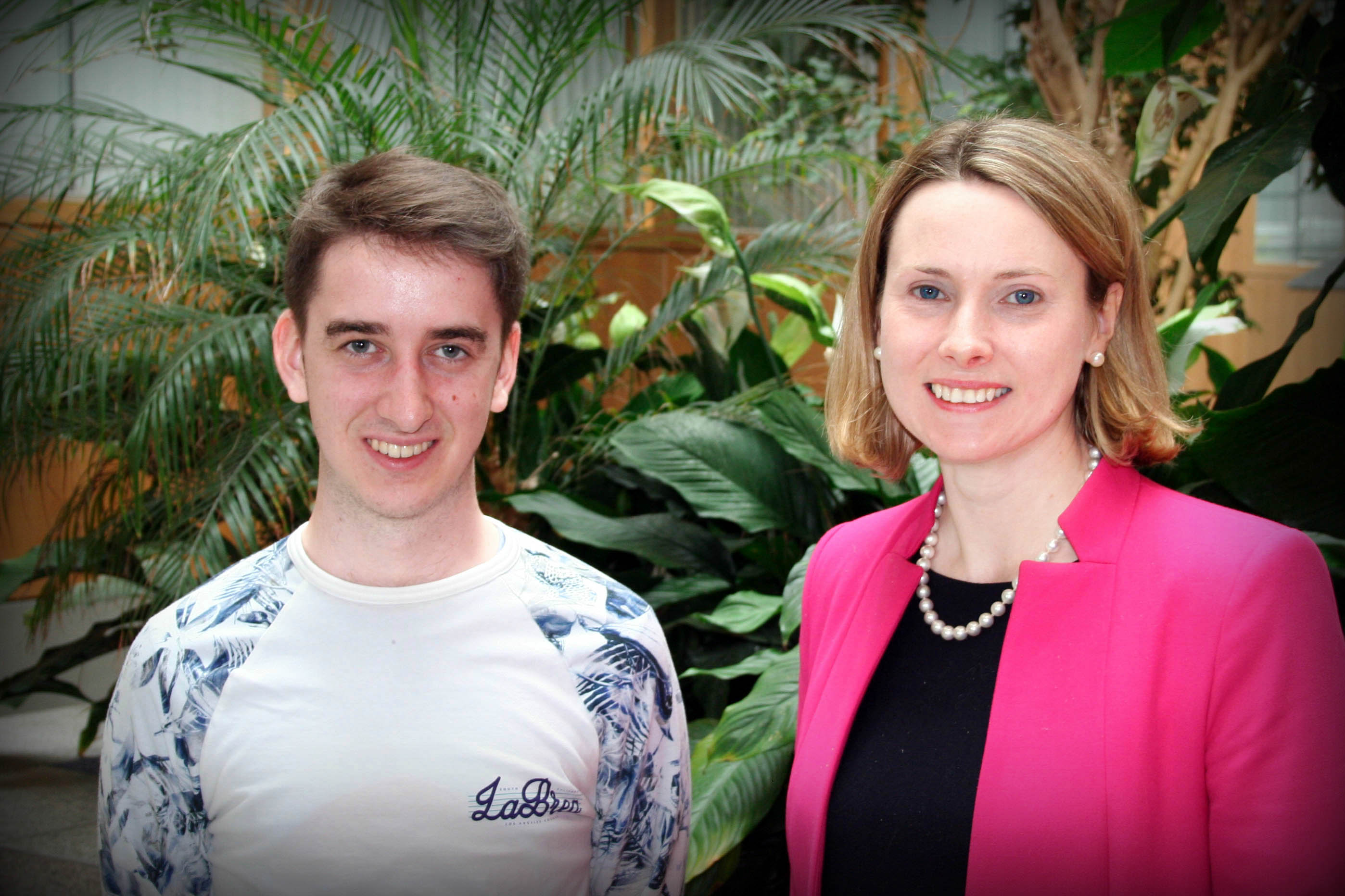 Donagh O'Shea is awarded a scholarship from the Health Research Board