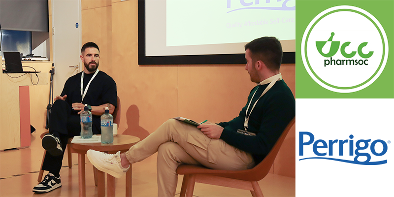 UCC Pharmacy Society Launches Live Perrigo Podcast Series with Guest Speaker Dan Sweeney