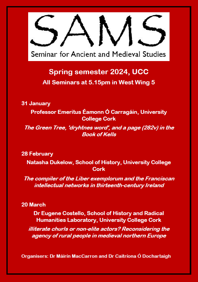 Seminar for Ancient and Medieval Studies