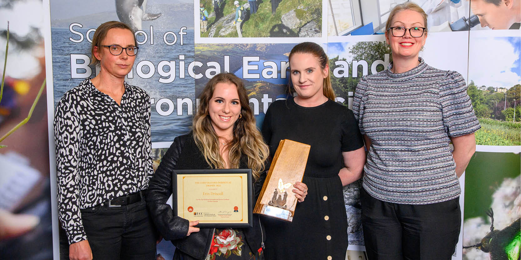 School of BEES graduate Erin O'Driscoll wins ESAI award