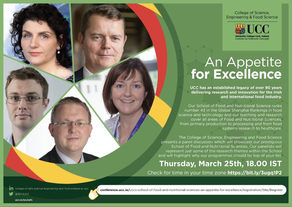 An Appetite for Excellence Panel