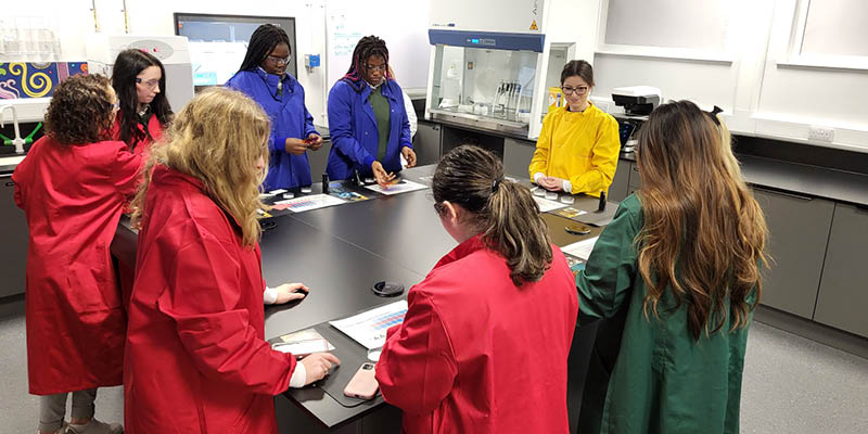 Cork school students create Gen Z-friendly science content in UCC Science Studio