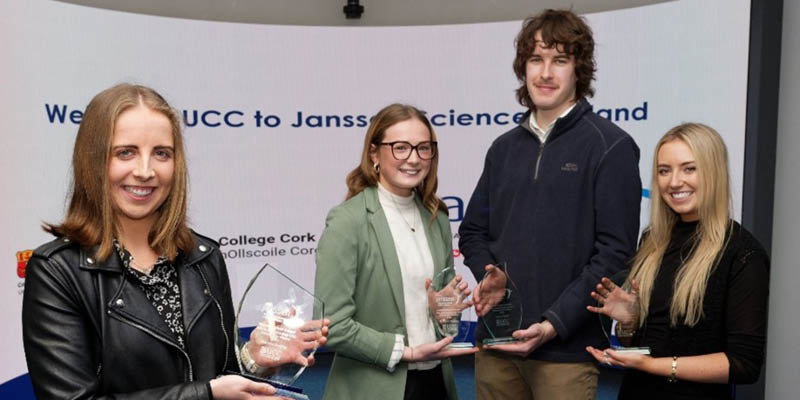 Janssen Biotechnology Scholarship Awards Honour Exceptional UCC Students