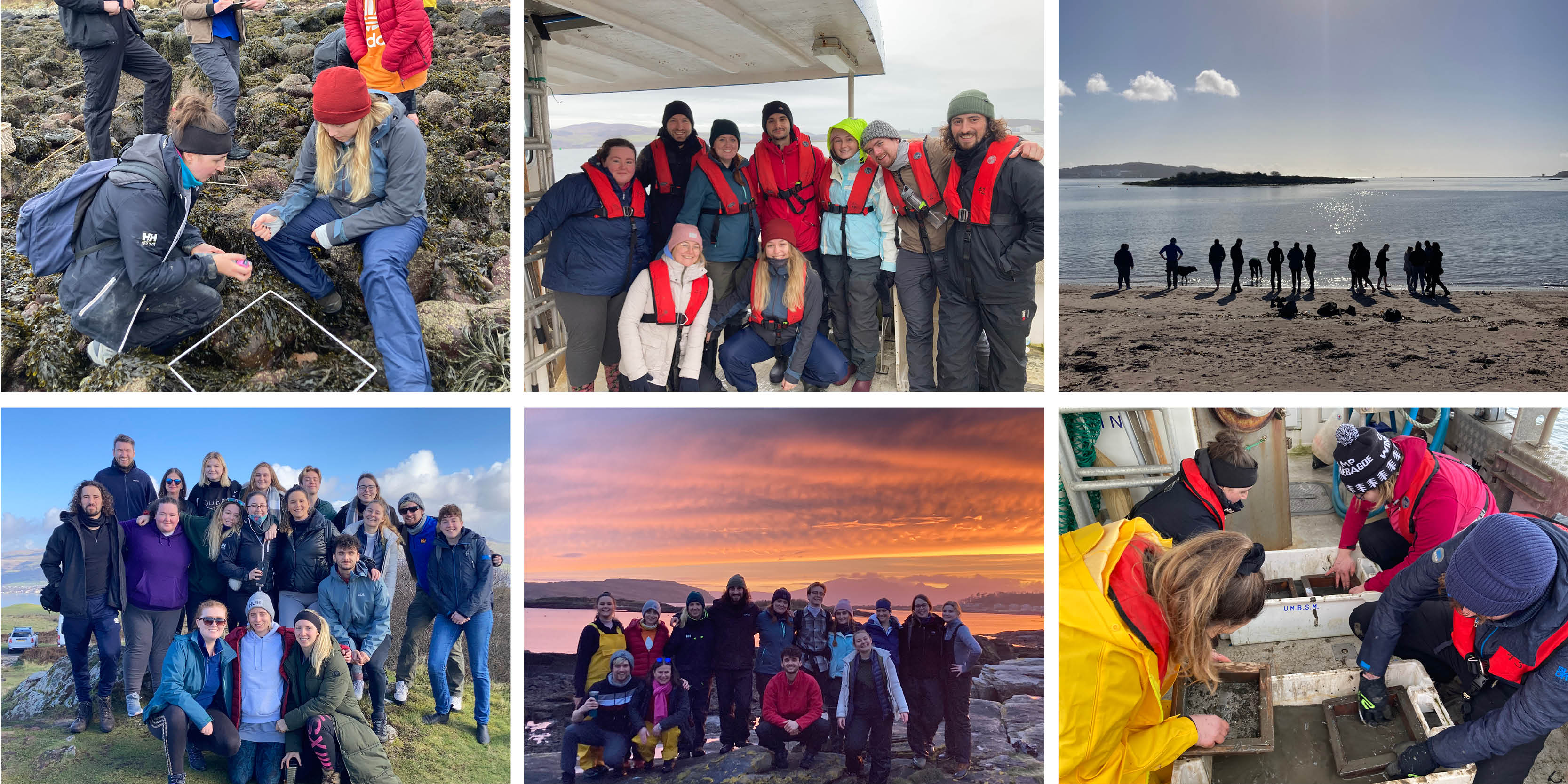 MSc Marine Biology fieldcourse in the West of Scotland 