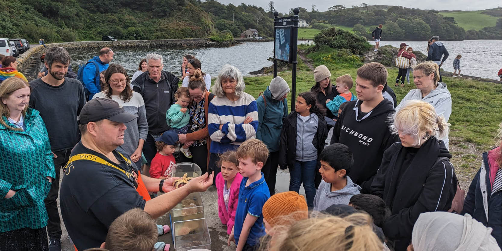 Touch Tanks at Lough Hyne