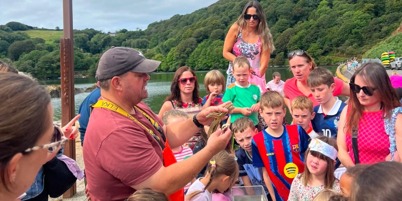 Heritage Week Touch Tanks Event at Lough Hyne