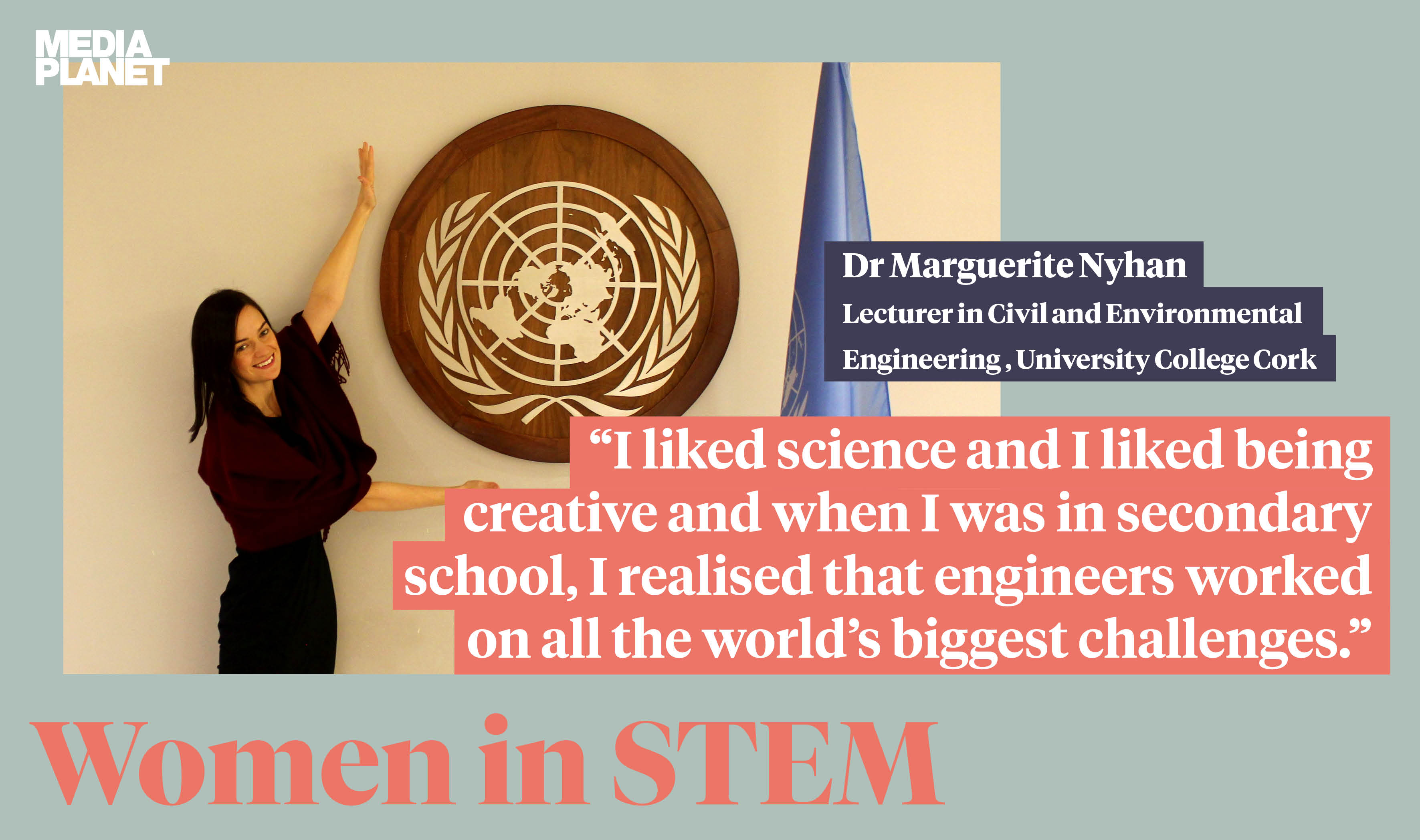 Dr Marguerite Nyhan, College of SEFS, features in Business News on the 2020 Women in STEM IE campaign