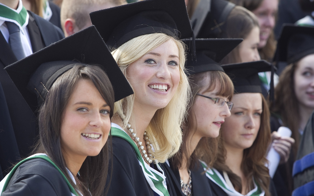 Students graduating