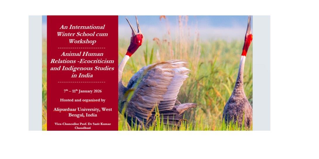 Winter School on Ecocriticism and Indigenous Studies in India