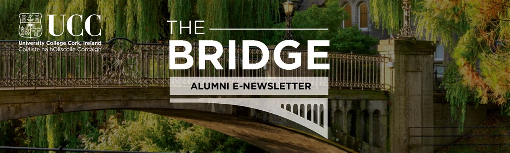 A photo of the UCC alumni bridge