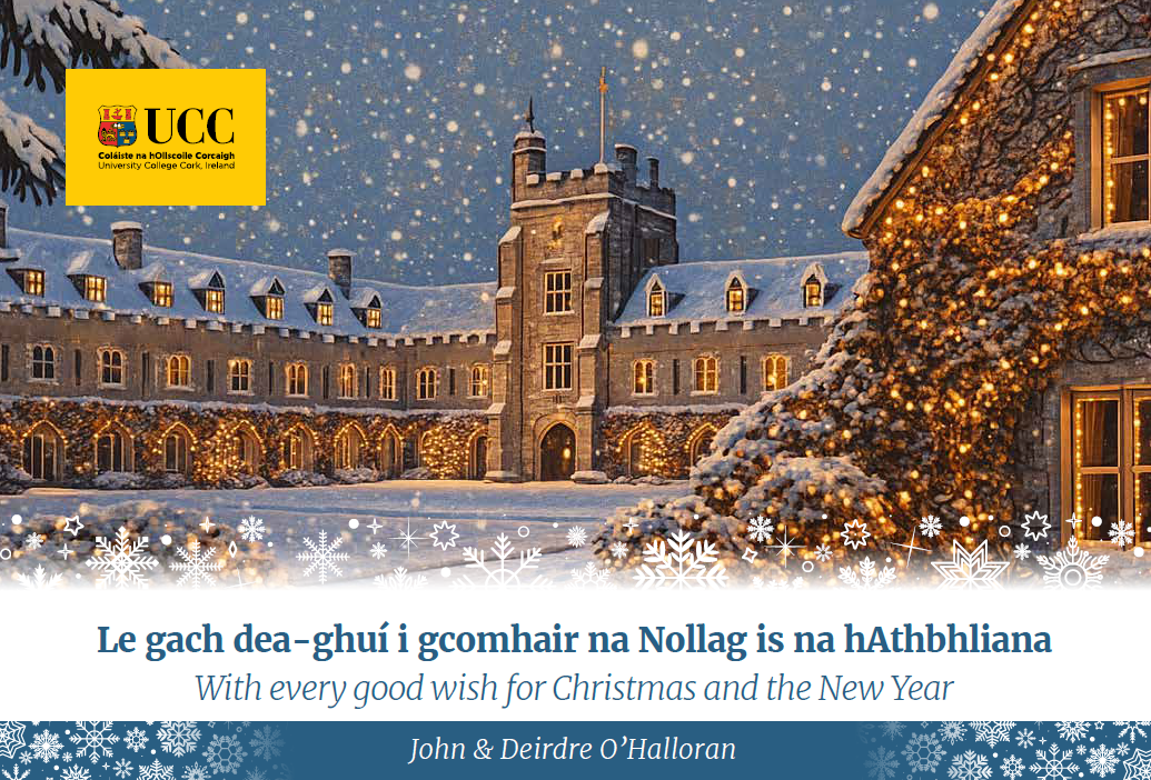 A Festive Message from the President