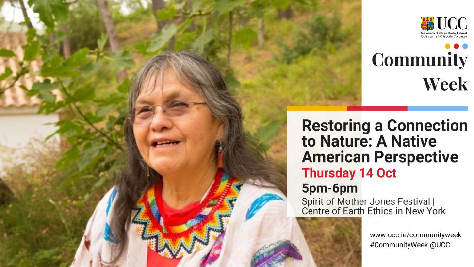 Native American spiritual elder Mona Polacca adn event details