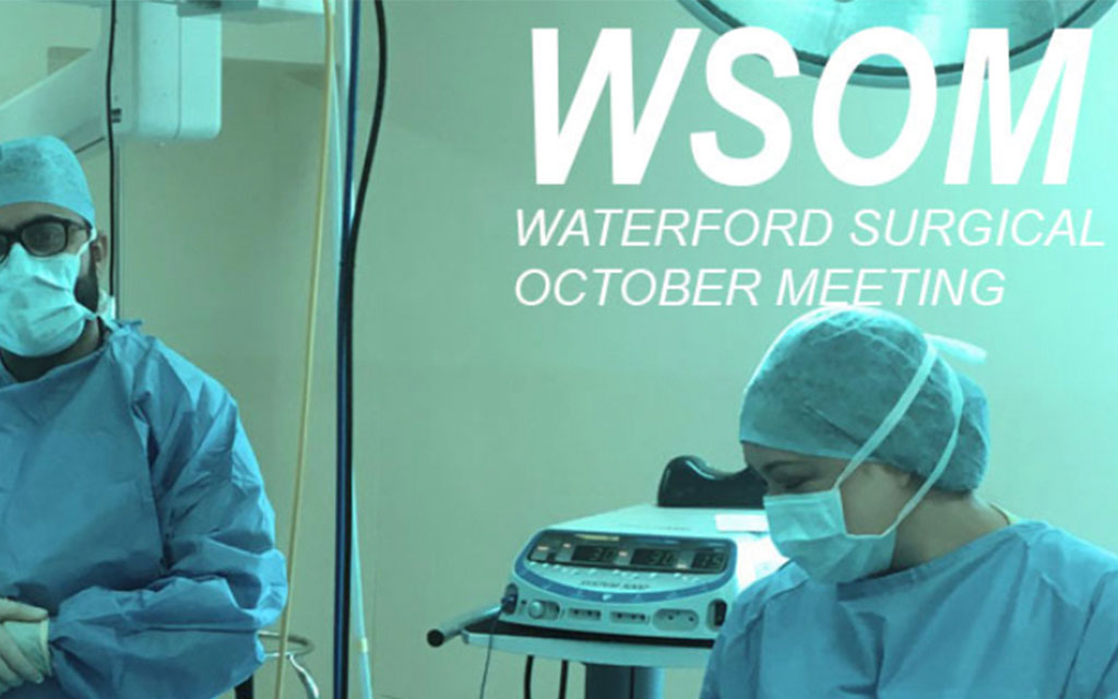 XXXIst Waterford Surgical October Meeting - three surgeons in an operating theatre