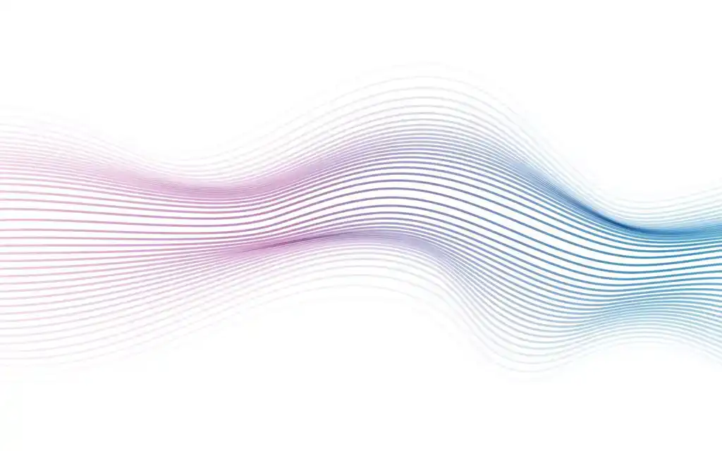 Swirling coloured wave pattern