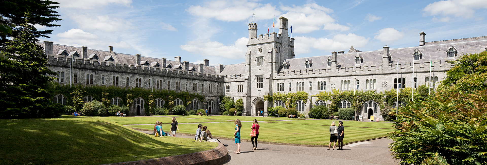 UCC main campus on a sunny day