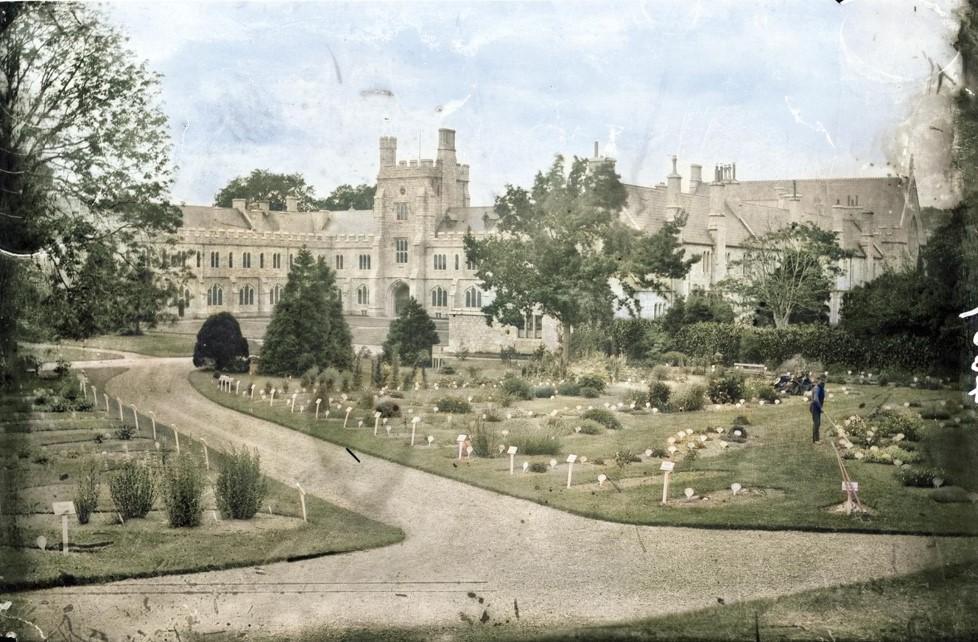 Old Photo of Botanic Gardens at QCC, 1880