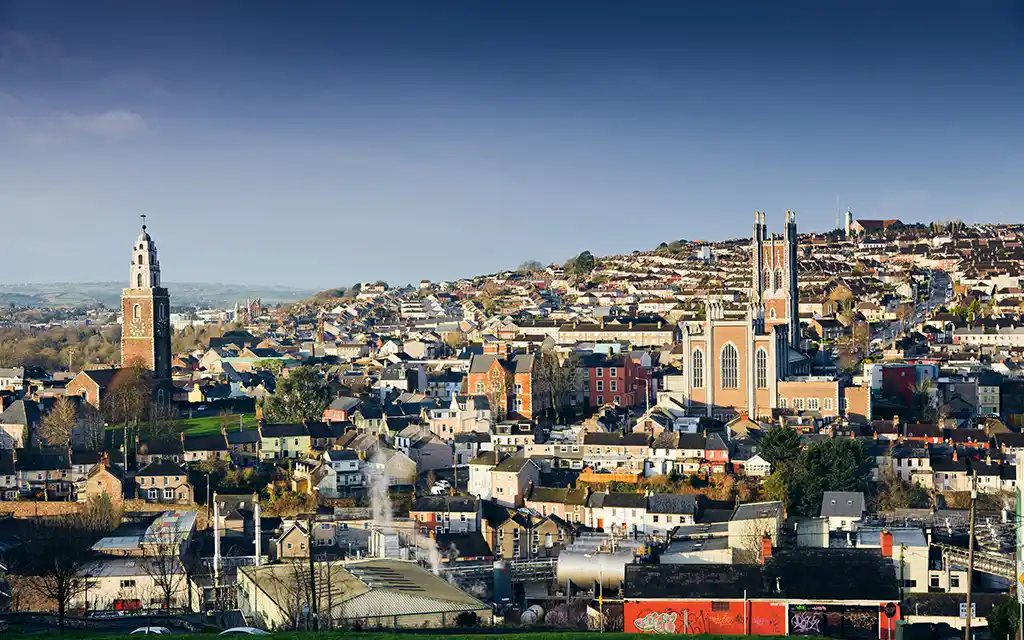 A view of Shandon in Cork City