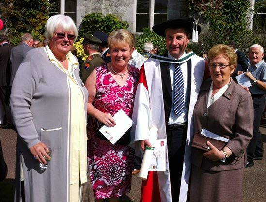 Dr Denis Irwin, Degree of Doctor of Arts