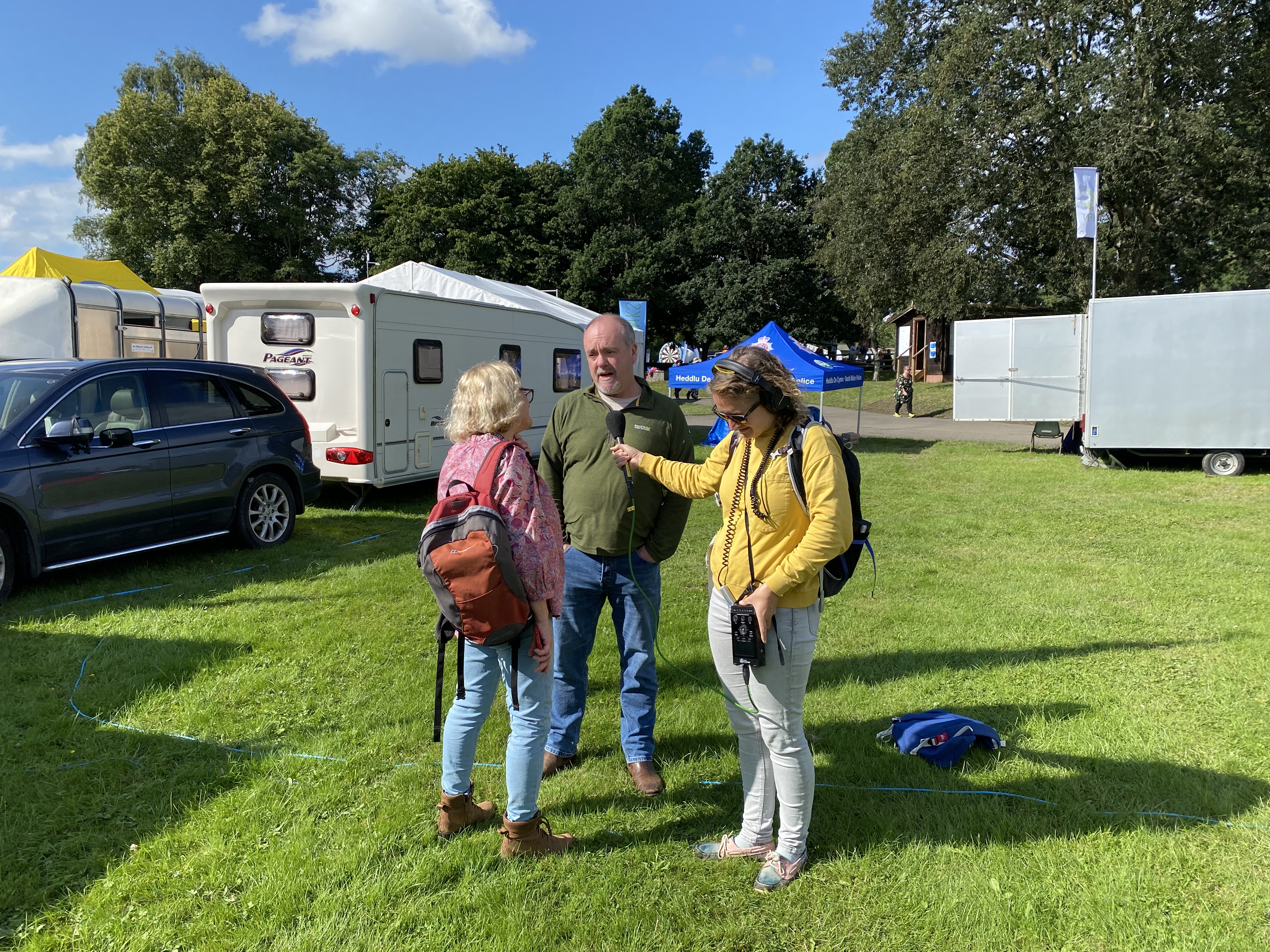 A busy day at the Royal Welsh Show 2023