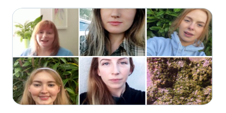 Clockwise from top left: Niamh Daly, Anna Power, Aisling O'Flynn, Rachel O'Mahoney and Katie Sheehan all contribute to the Brainwaves project