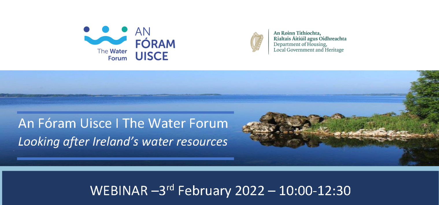 Webinar: Looking after Ireland's water resources