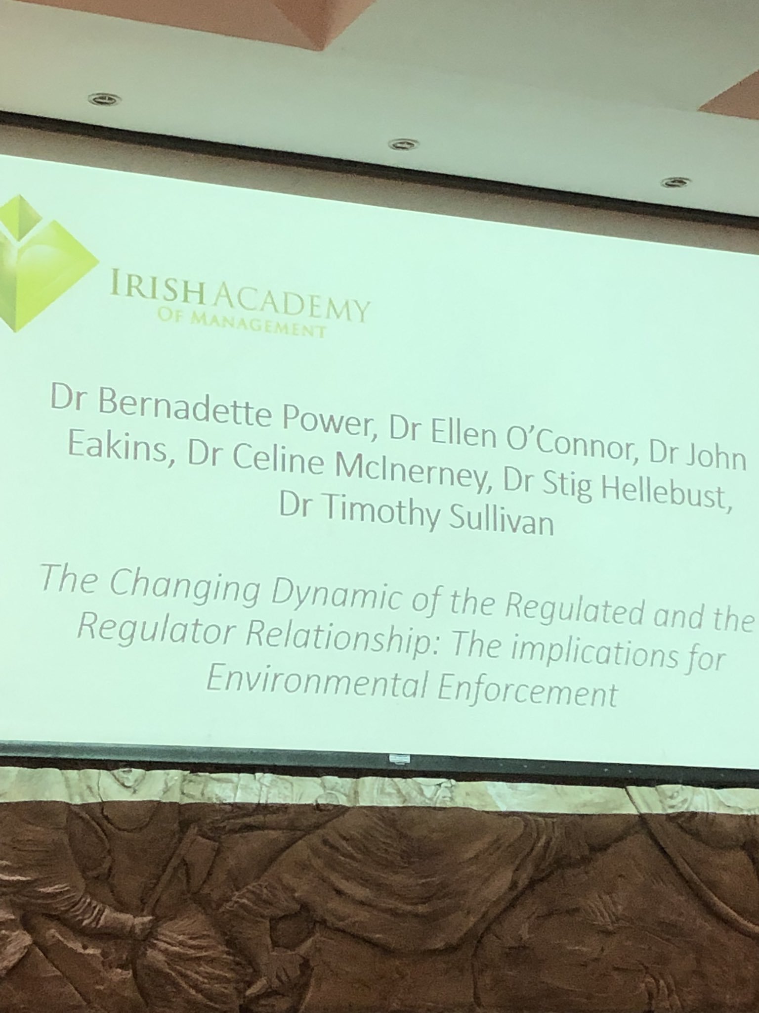 Dr Tim Sullivan, in collaboration with the UCC School of Economics, is co-author of Irish Academy of Management 2019 Award-winning paper!