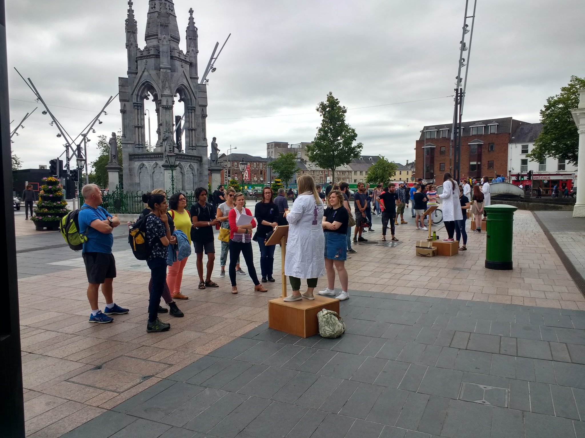 MESA was represented at the first Soapbox Science event to be held in Cork!