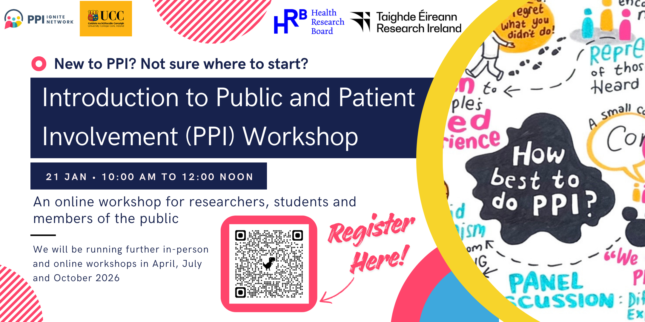 New to PPI? Not sure where to start? Come to our Intro to PPI Workshop!