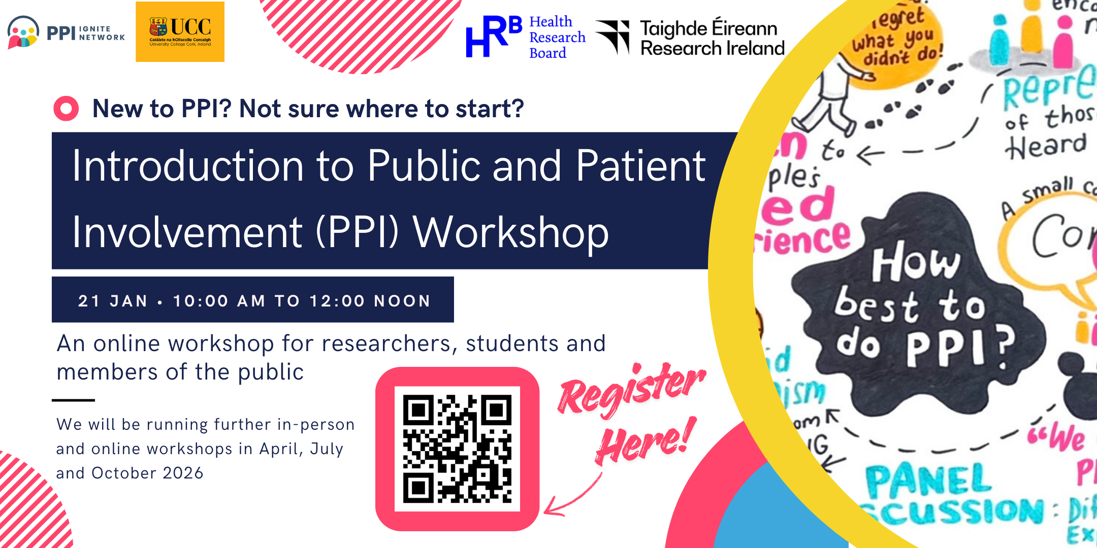 New to PPI? Not sure where to start? Come to our Intro to PPI Workshop!