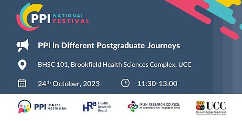 Upcoming event: PPI in Different Postgraduate Journeys, 24th Oct. 