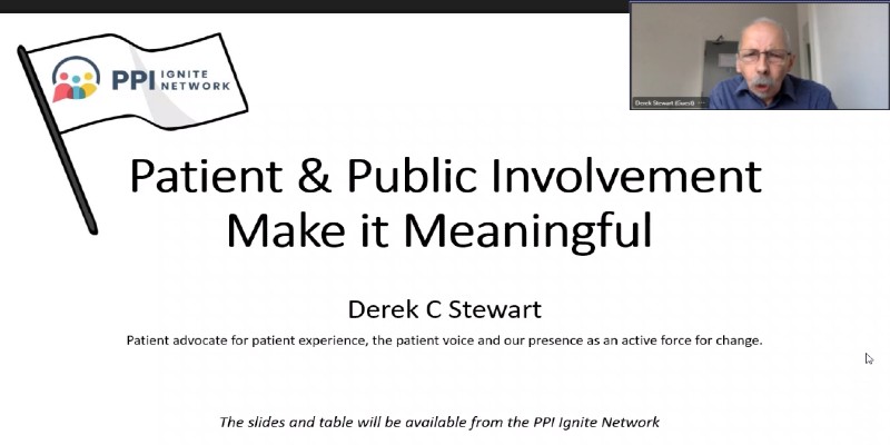 Professor Derek C Stewart delivers inaugural PPI Seminar