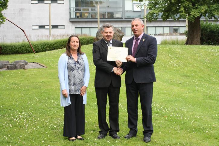 Stuart Collins wins SEFS Outstanding Teaching Staff Award 2017