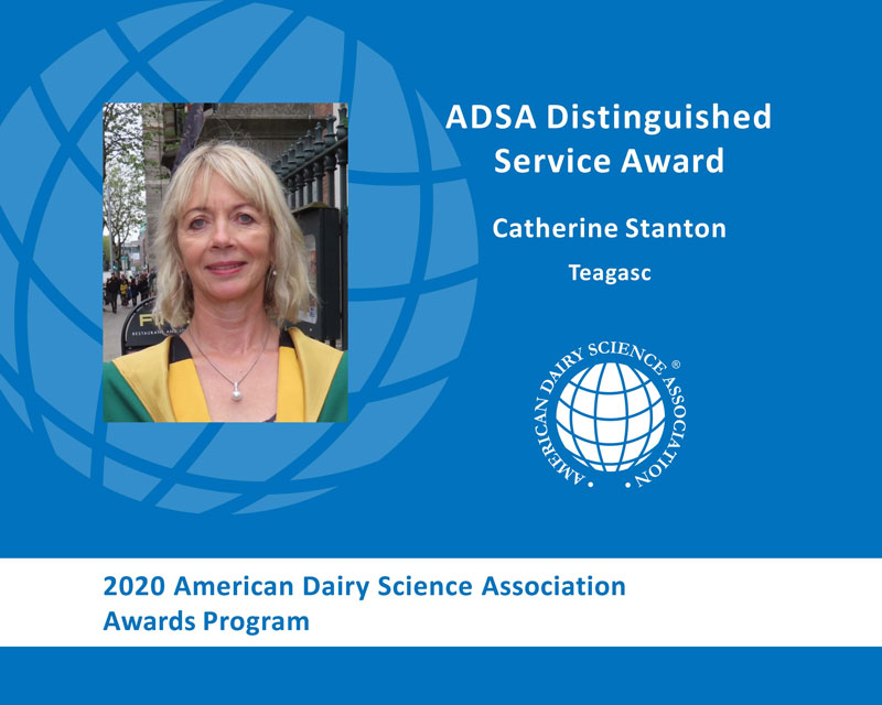 Catherine Stanton Receives The American Dairy Science Association® Distinguished Service Award