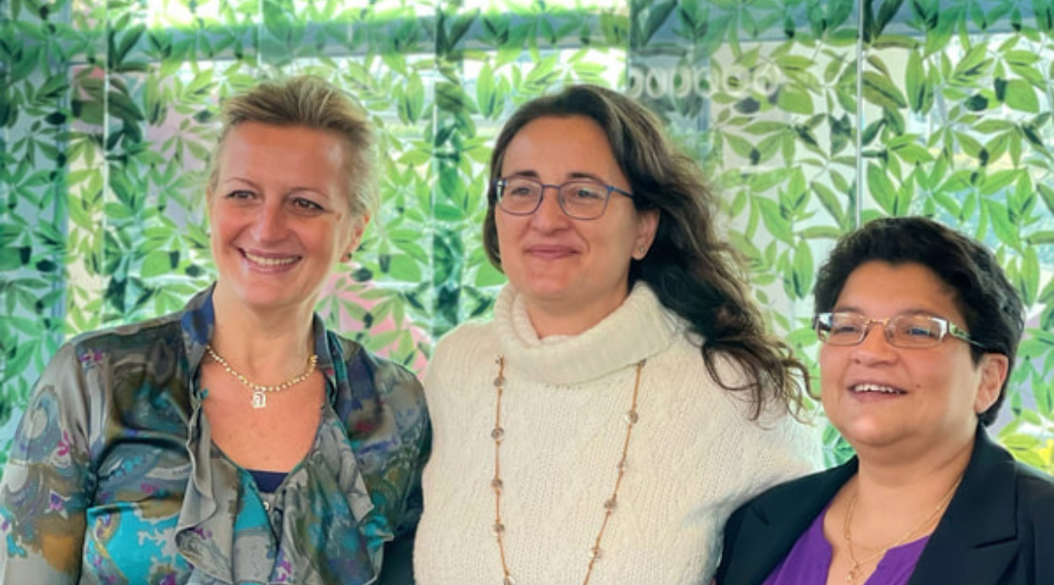 From left to right: Dr Adele Costabile, University of Roehampton; Dr Maria J Rodríguez-Lagunas, University of Barcelona; and Dr Silvia Melgar, APC Microbiome Ireland at University College Cork