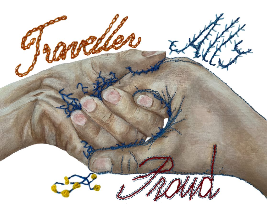 Traveller Ally and Proud logo.