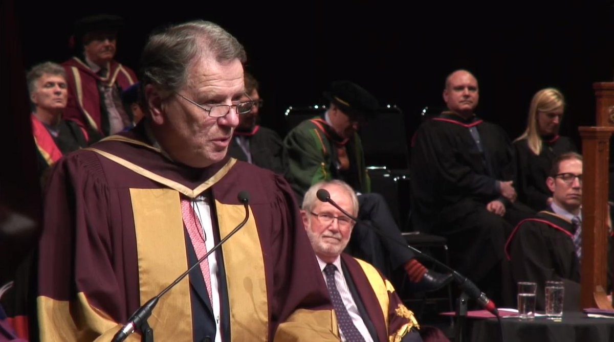 McMaster Honours Fergus Shanahan