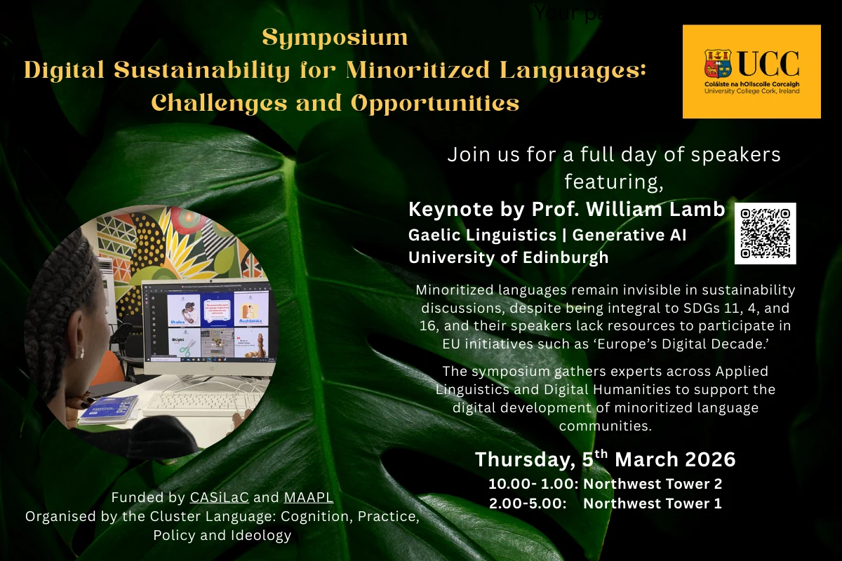Digital Sustainability for minoritized languages