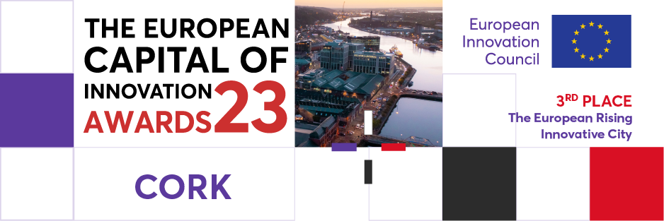 Cork City secures a third place finish at the 2023 European Capital of Innovation awards. 