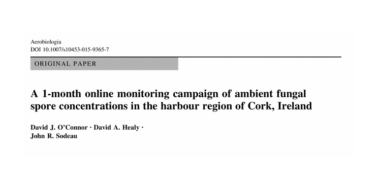 New Publication in Aerobiologia