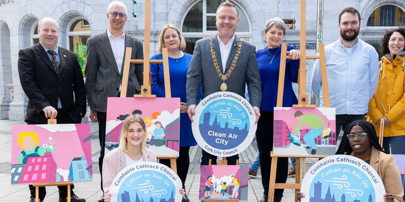 Cork’s Clean Air Zone includes Oliver Plunkett Street and adjacent streets. Picture: Michael O'Sullivan /OSM PHOTO