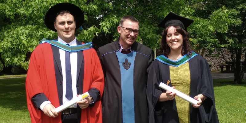 Celebrating Duck-Feed graduations